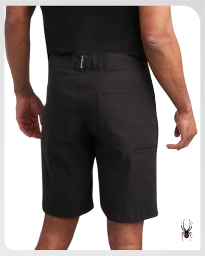 Spyder Mens Tech Shorts - UPF 30+ Lightweight Performance Stretch Water-Resistant 5-Pocket Woven Shorts for Men (30-38)2