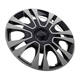 Matériau : fabriqué à partir d'un matériau pp robuste, cet enjoliveur de roue est conçu pour être durable et résistant à la déformation, enjoliveur de jante en métal, enjoliveurs de jante