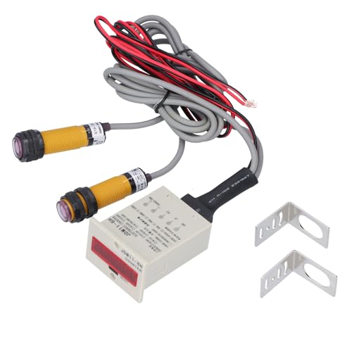 Electronic Counter, LED Electronic Counter, Electronic Digital Display Counter Panel, Industrial Inductive Counting Tool, JDM11‑6H Electronic Counter (DC12-24V)