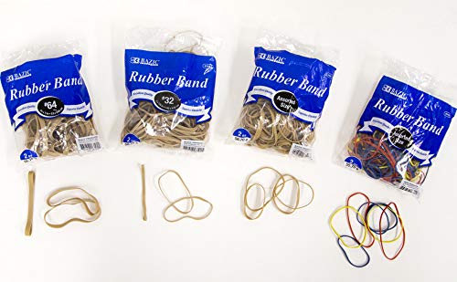 Bazic Products 6100-36 Bazic 2 Oz./56.70G Assorted Sizes Rubber Bands thumb #3