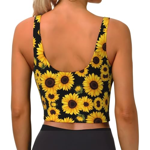 Women Girls Sexy U-Shaped Back Sports Vest Athletic Tank Tops Activewear3