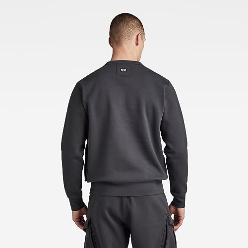 G-STAR Men's Premium Cargo Pocket Crew Neck Sweatshirt3