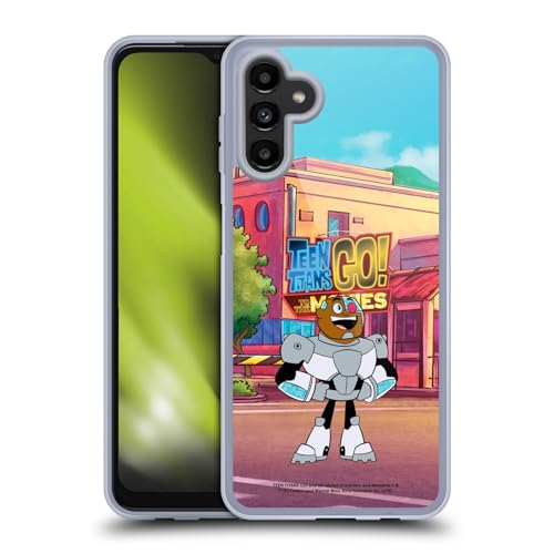 Carcasa Samsung Galaxy A13 5G gel flexible protectora Cyborg Teen Titans Go oficial
