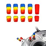 RC Transmitter Switch Cover Non-Slip Toggle Switch Cap Compatible with Radiomaster TX16S FrSky Taranis X9D QX7 Flysky Spektrum Futaba JR Jumper and More Radio Transmitters,10 PCS