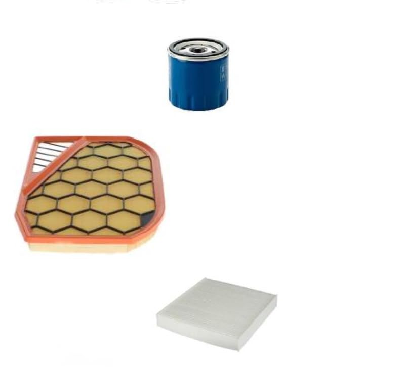 AOQ - KIT TAGLIANDO 3 FILTRI COMPATIBILE CON FIAT PANDA (312) 1.0 HYBRID e HYBRID CROSS 51KW 69CV,COMPATIBILE PER LANCIA YPSILON 312 1.0 HYBRID
