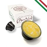 ✅ Bocca Della Verità ha seleccionado los mejores granos de café ''Dolce'' Dolce Gusto. Café Dolce de carácter fuerte e incisivo y un sabor extraordinario con una crema aterciopelada. La selección de café Bocca della Verità más pura y elegante con un aroma dulce. Delicioso para el paladar, con una ligera acidez y con notas de chocolate. 🍫