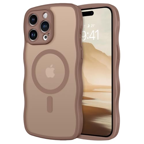 Coque iPhone 15 Pro Max compatible Magsafe antichoc et fine en TPU mat