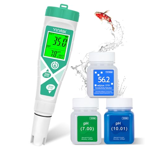 YINMIK 2025 Salt Tester & pH Meter