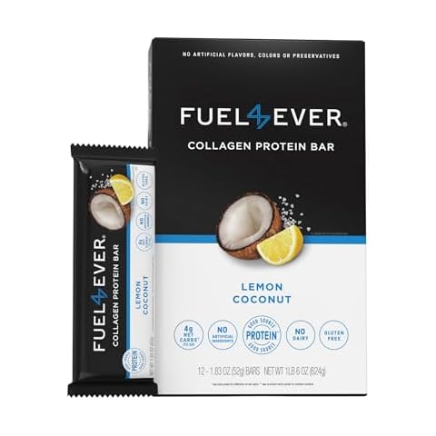 Fuel 4 Ever Collagen Protein Bars Cover