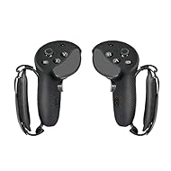 [Más cómodo] se compara con otras marcas porque está equipado con una almohadilla de piel sintética en cada correa, suave y más cómoda [Carga Dock Compataible] Puedes cargar tus mandos en la base sin necesidad de quitar nuestras fundas de agarre de s...