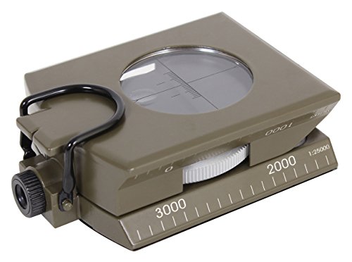 Brújula Rothco Deluxe Marching Olive Drab miniatura 2