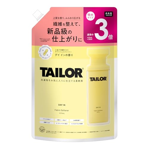 �y�����zTAILOR �e�C���[ �_��� �l�ߑւ��p ��e��3�{ DAY IN �f�C �C�� 1275ml