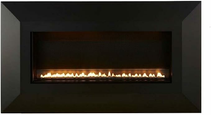 Empire Boulevard SL Vent-Free Linear Fireplace, IP with Wall Switch,