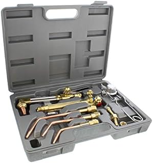 ABN Oxygen & Acetylene Torch Kit – 10 Pc Welding Kit Metal Cutting Torch Kit, Portable Cutting Torch Set Welder Tools