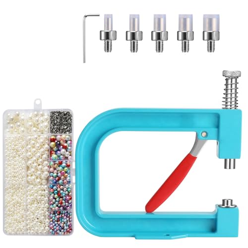 Machine de sertissage de perles portable pour vêtements accessoires et chaussures - 4