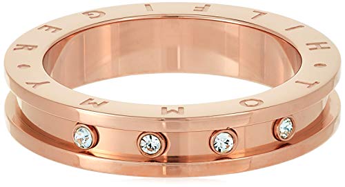 Preisvergleich Produktbild Tommy Hilfiger Damen-Ringe Edelstahl mit '- Ringgröße 58 2780210E
