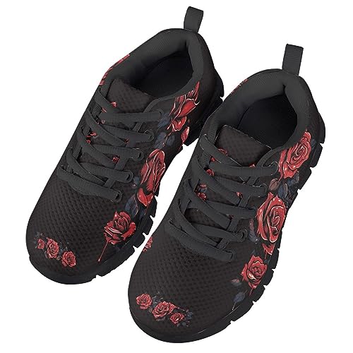 MARSVOVO Print Sneakers for Kids Lightweight Breathable Non Slip Athletic Kids Running Shoes Fashion Most Comfortable School Travel Playing School Walking Shoes for Boys Girls3