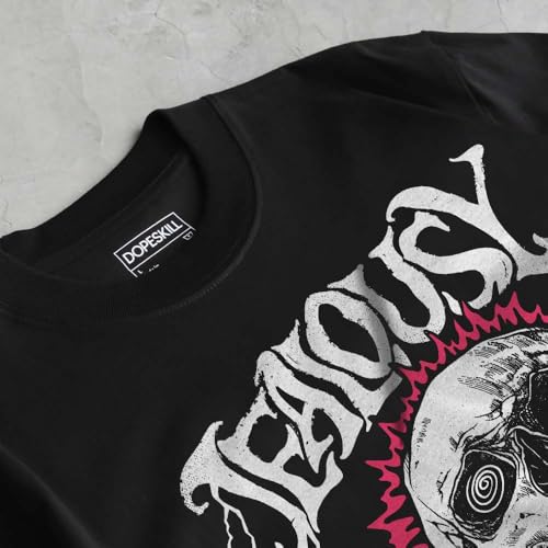 Image of DopeSkill Halloween Graphic Tee Streetwear Hip Hop Hypebeast Unisex T-Shirt Sneaker Colour Matching Shirts Spooky Graphic