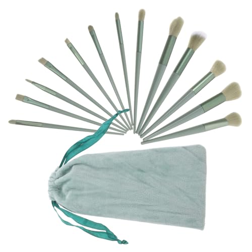 Kit pinceaux de maquillage écologiques complet pour un estompage parfait du fard et du blush