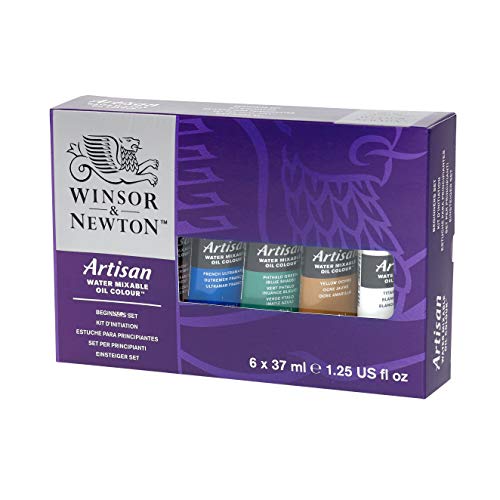 Winsor & Newton Artisan Water Mixable Oil Color Paint, Beginners Set, 1.25-oz (37ml) Tubes, Set of 6 by Winsor & Newton - Image 2