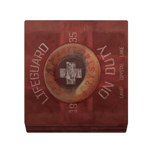 Friday the 13th Graphiques Vinyle Autocollant Haute Définition Peau pour Console PS4 Pro