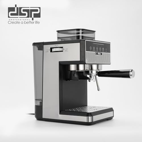 DSP-Professional-Coffee-Machine-Stainless-Steel-Home-Use-Espresso-Coffee-Maker-17L-20bar-Espresso-Coffee-Maker-1350W-with-innovative-150g-bean-Grinding-system-KA3123