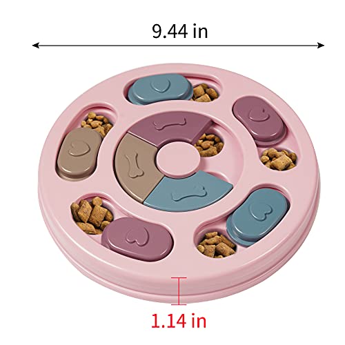 Dog-Puzzle-ToysDogs-Food-Puzzle-Feeder-Toys-for-IQ-Training-Mental-EnrichmentDog-Treat-PuzzlePink