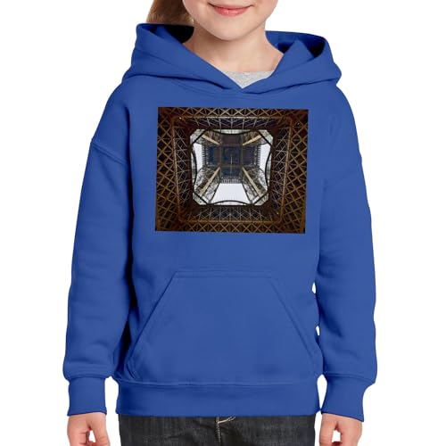 Sweat à capuche Paris Tour Eiffel de qualité supérieure pour enfants - Premium - 3