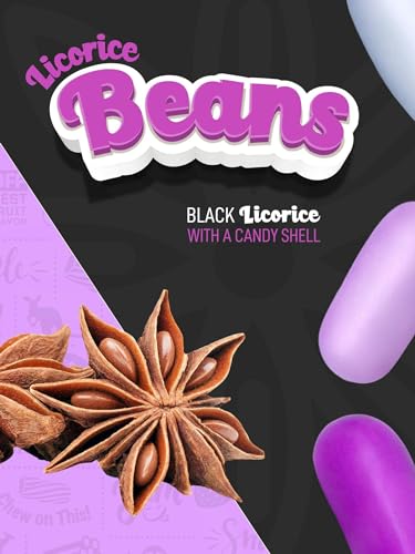 Wiley Wallaby 7.05 Ounce Classic Black Gourmet Australian Style Soft & Chewy Licorice Candy Bean thumb #1