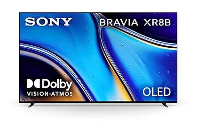 Sony 65 Inch OLED 4K Ultra HD TV BRAVIA XR8B Smart Google TV with Dolby Vision HDR and Exclusive Features for PlayStation® 5 (K-65XR8B), 2025 Model (Renewed)
