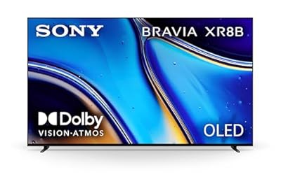 Sony 65 Inch OLED 4K Ultra HD TV BRAVIA XR8B Smart Google TV with Dolby Vision HDR and Exclusive Features for PlayStation® 5 (K-65XR8B), 2025 Model