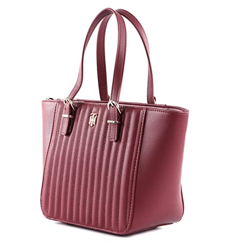 Tommy Hilfiger Red Polyurethane Handbag #TOP1