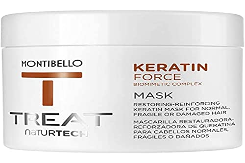 MONTIBELLO KERATIN FORCE_Mask 500ml_MASCARILLA RESTAURADORA-REFORZADORA DE QUERATINA, 1 gramo, 1