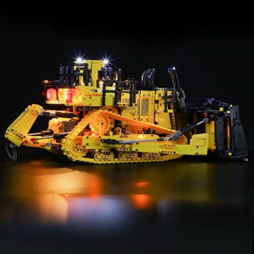 BRIKSMAX Led Lighting Kit for LEGO Technic App- Cat D11 Bulldozer - Compatible with Lego 42131 Building Blocks Model- Not Include the Lego Set