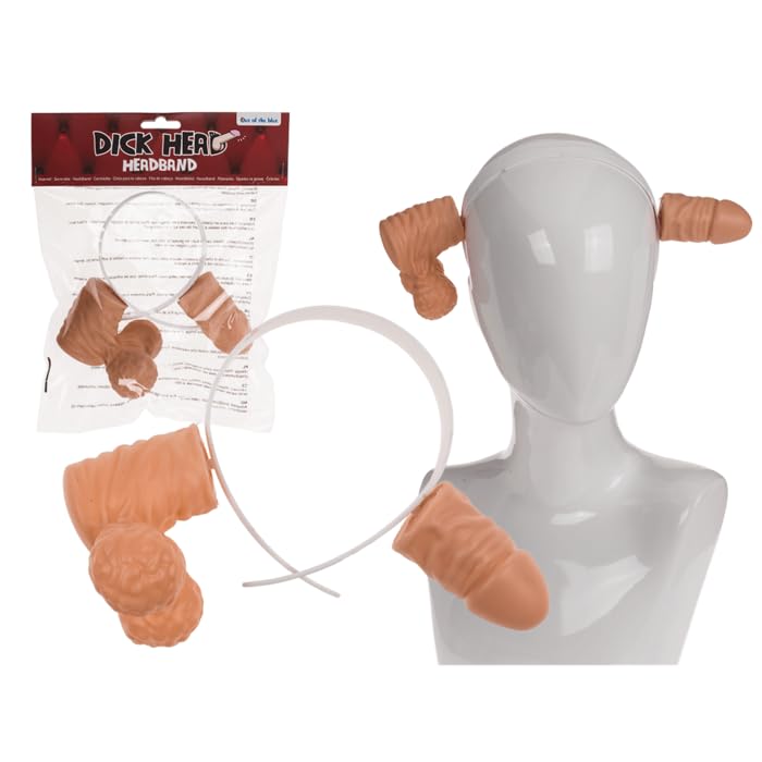 Inevitable Dick Head Headband, Secret santa gift, Hen party accessories