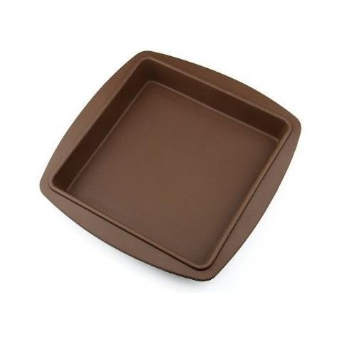 Allforhome Silikon-Form für Kuchen, Form „Quadrat“ Cover