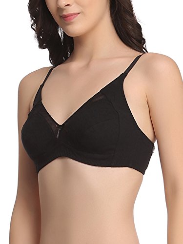 Image of Clovia Women's Cotton Non-Padded Non-Wired Full Cup Bra in Red