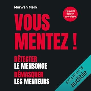 Page de couverture de Vous mentez !
