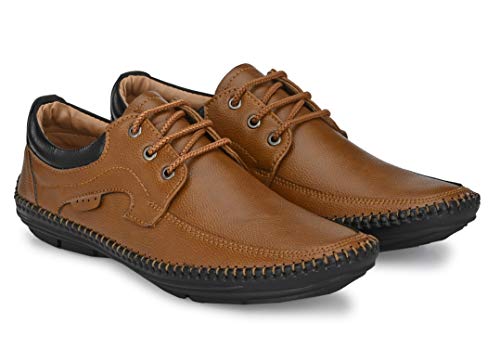 Image of MACTREE Men Flexible-Stitched Sole Premium Formal Shoes for Men