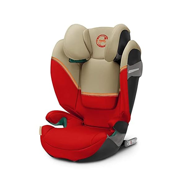 CYBEX Gold Kinder-Autositz Solution S i-Fix, Für Autos mit und ohne ISOFIX, 100 - 150 cm, Ab ca. 3 bis ca. 12 Jahre…