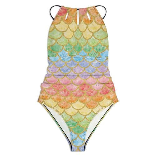 Monokini beachwear écailles de sirène aux finitions premium - 3