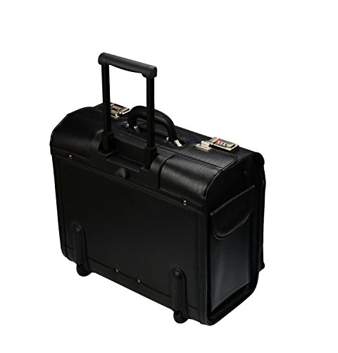 ALASSIO Pilotenkoffer Notebookkoffer SAN REMO schwarz