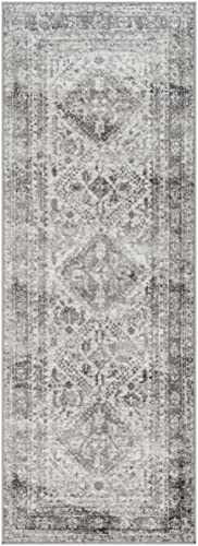 Artistic Weavers Desta Vintage Oriental Runner Area Rug,2'7" X 7'3",Charcoal #TOP2