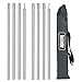Poteau De Tente Télescopique Poteau De Support De Canopée De Camping Poteau De Montage Réglable Poteau De Tente en Alliage D'aluminium pour Bâche, Tente, Auvent