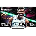 Hisense 85-Inch Class U7 Series Mini-LED ULED 4K UHD Google Smart TV (85U7N, 2024) QLED, Dolby Vision IQ, Dolby Atmos, Full Array Local Dimming, 144Hz Game Mode Pro, Alexa Compatibility - (Renewed)