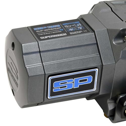 Superwinch SP 35, cabrestante 3500 lb, 12V, kit miniatura 5