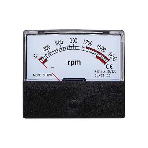 Tachymètre AC 220V DH-670 avec lecture stable 2500 RPM haute précision