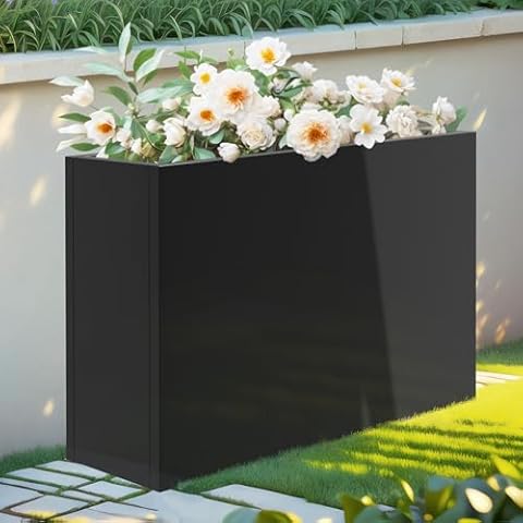 Toriexon Heavy Duty Planter Box with Shelves Cover