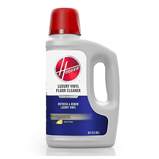 Hoover Renewal Luxury Vinyl Floor Cleaner, Concentrated Cleaning Solution for Hard Floor Machines, 64oz Formula, AH31454, White
