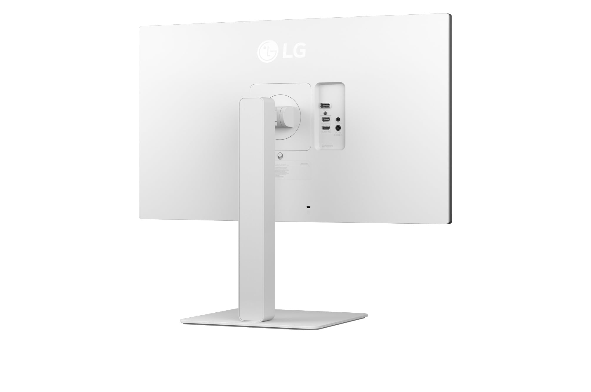 LG, 27 Zoll, Ultrafine Display, Monitor, UHD 4K 3840 x 2160, IPS, HDR10, DCI-P3 90%, 27US550-W.AEU – Weiß
